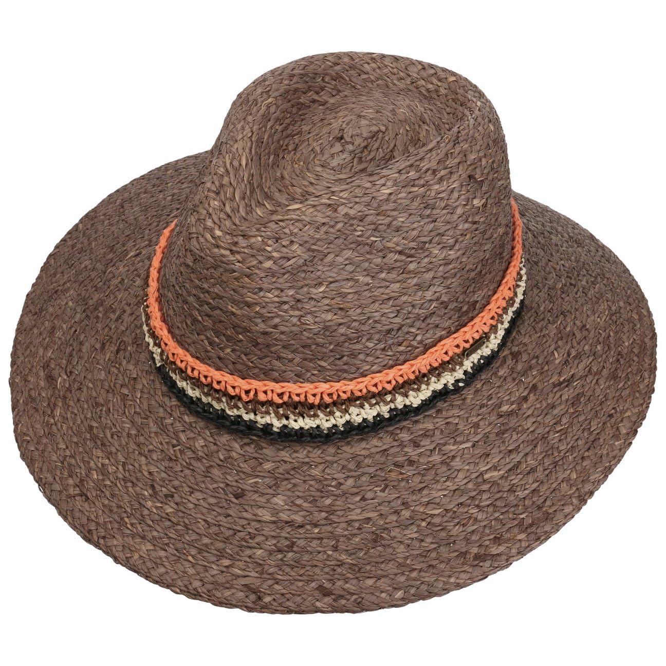 Barts Dawoor Sombrero de paja de rafia Sombrero de verano Sombrero de playa para hombre y mujer - con forro Primavera-Verano Primavera Verano