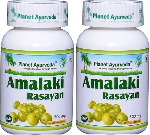 Miniatura 1 de Amalaki Rasayan2botellas cada 60Cápsulas 500mgAyurveda Remedio por Planet Ayurveda En EE UU