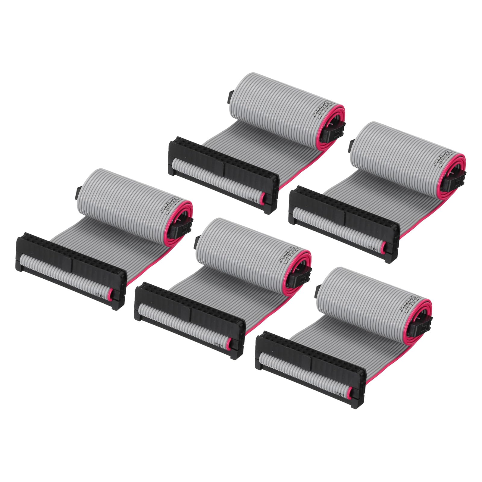 Cavo A Nastro Piatto IDC 8Pin, Passo 2.0mm, FC A FC, 20cm | Per Computer, LED, DVD - 5 Pezzi - Foto 4