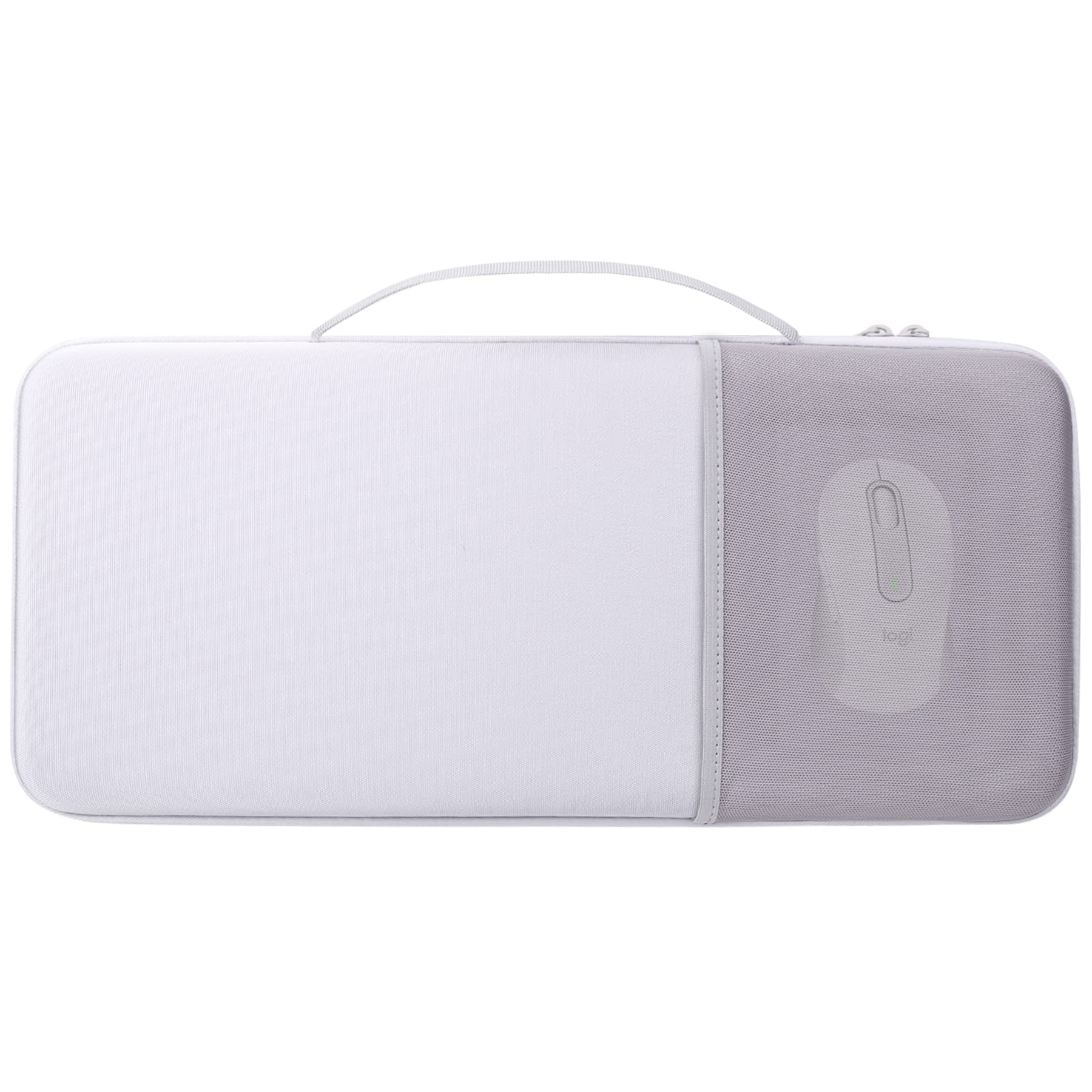 Funda rígida de repuesto para teclado inalámbrico Logitech Signature K650 Comfort de tamaño completo (funda blanca apagada) 7