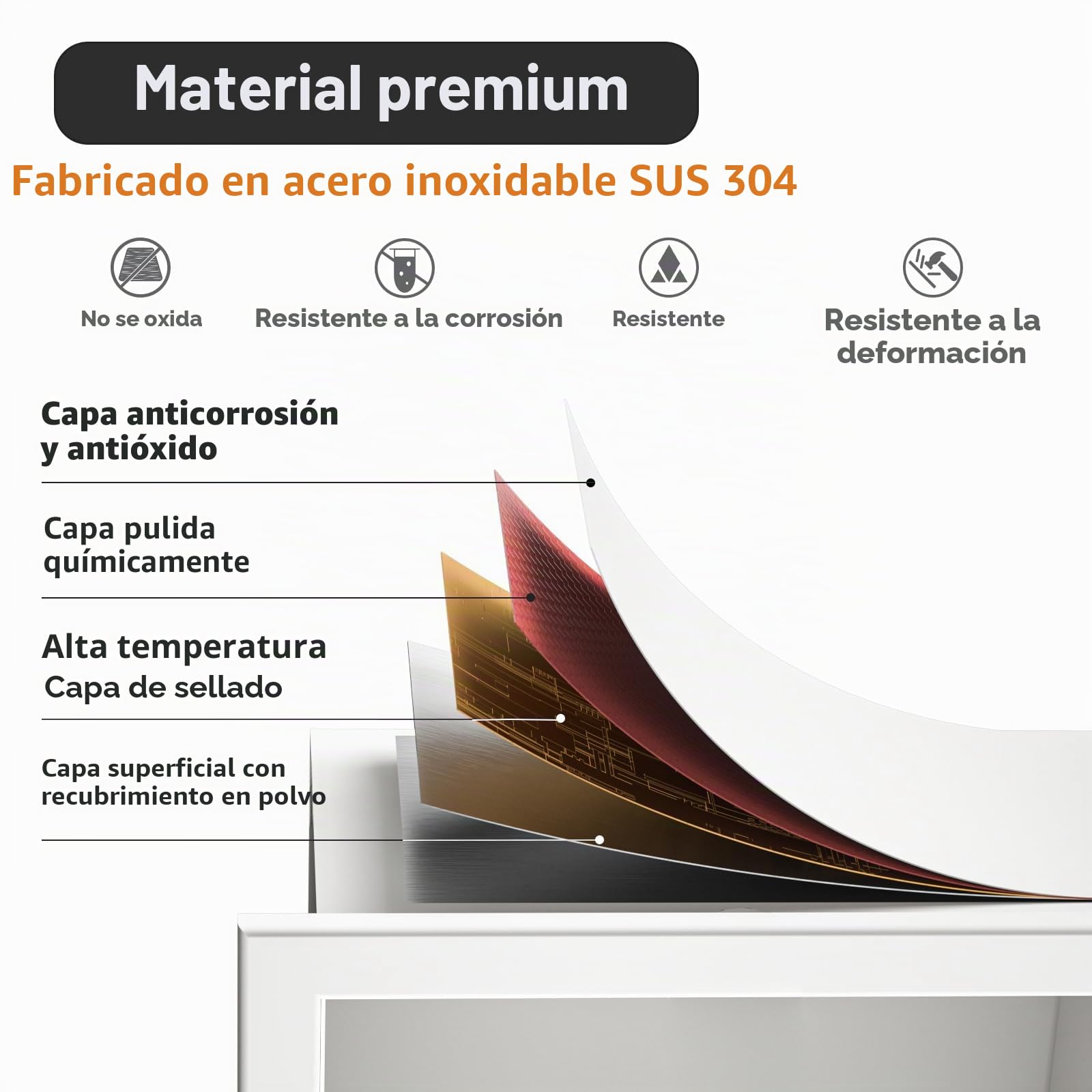 Nicho de pared de acero inoxidable con LED, empotrado, estante de ducha de dos capas, nicho de pared para baño, nicho de ducha, nicho de ducha, 60 cm x 30 cm, no requiere azulejos, color