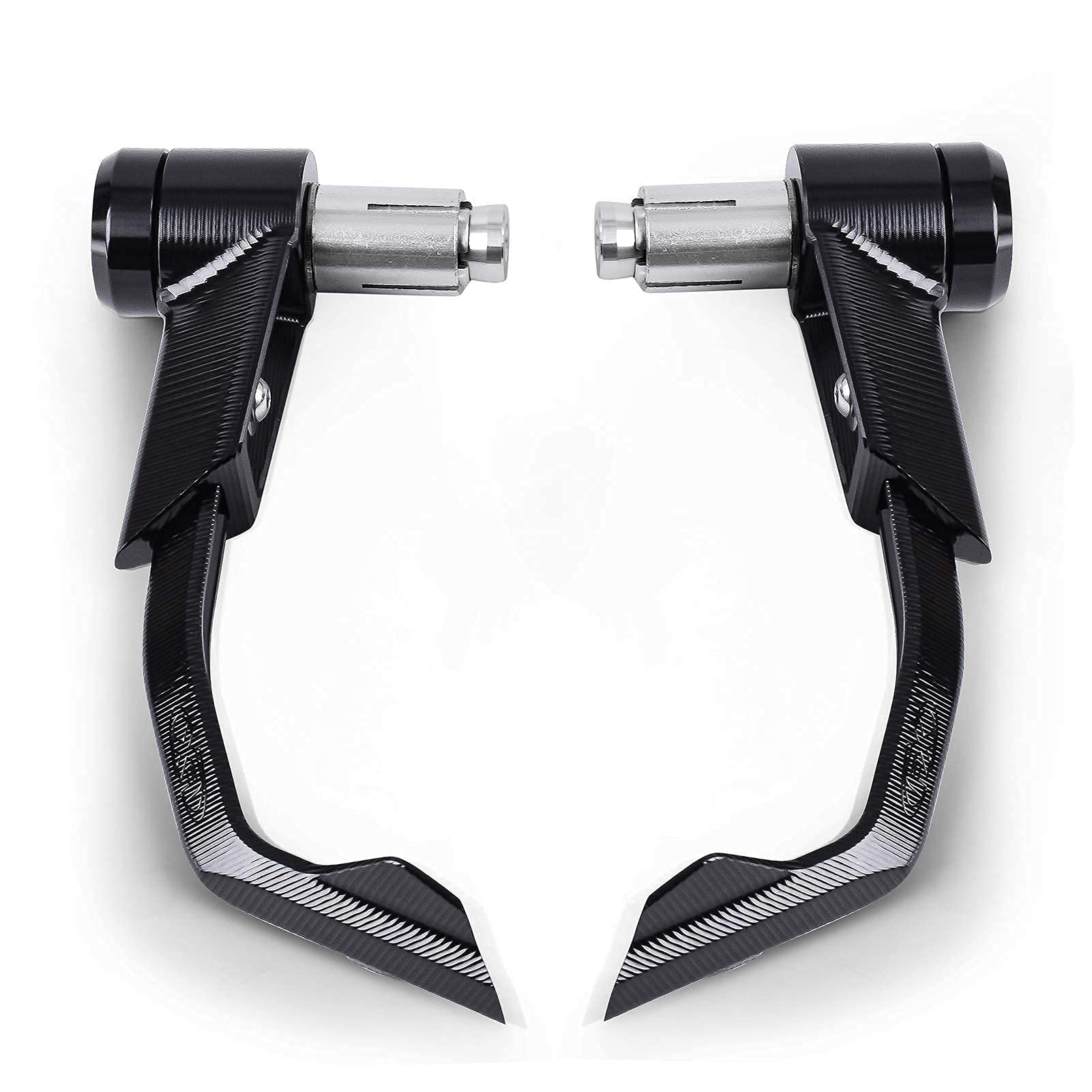 Protège-mains de Guidon de Moto pour Motocross, Dirt Bike Accessoire de Protection Protections de Levier D'embrayage de Frein Pour 22 mm Guidon, Course,Couleur Noir Universel