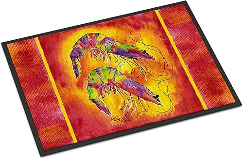 Caroline's Treasures 8378JMAT - Tapete para puerta delantera, 24 x 36 pulgadas, para interiores y exteriores, para entrada, antideslizante, lavable,