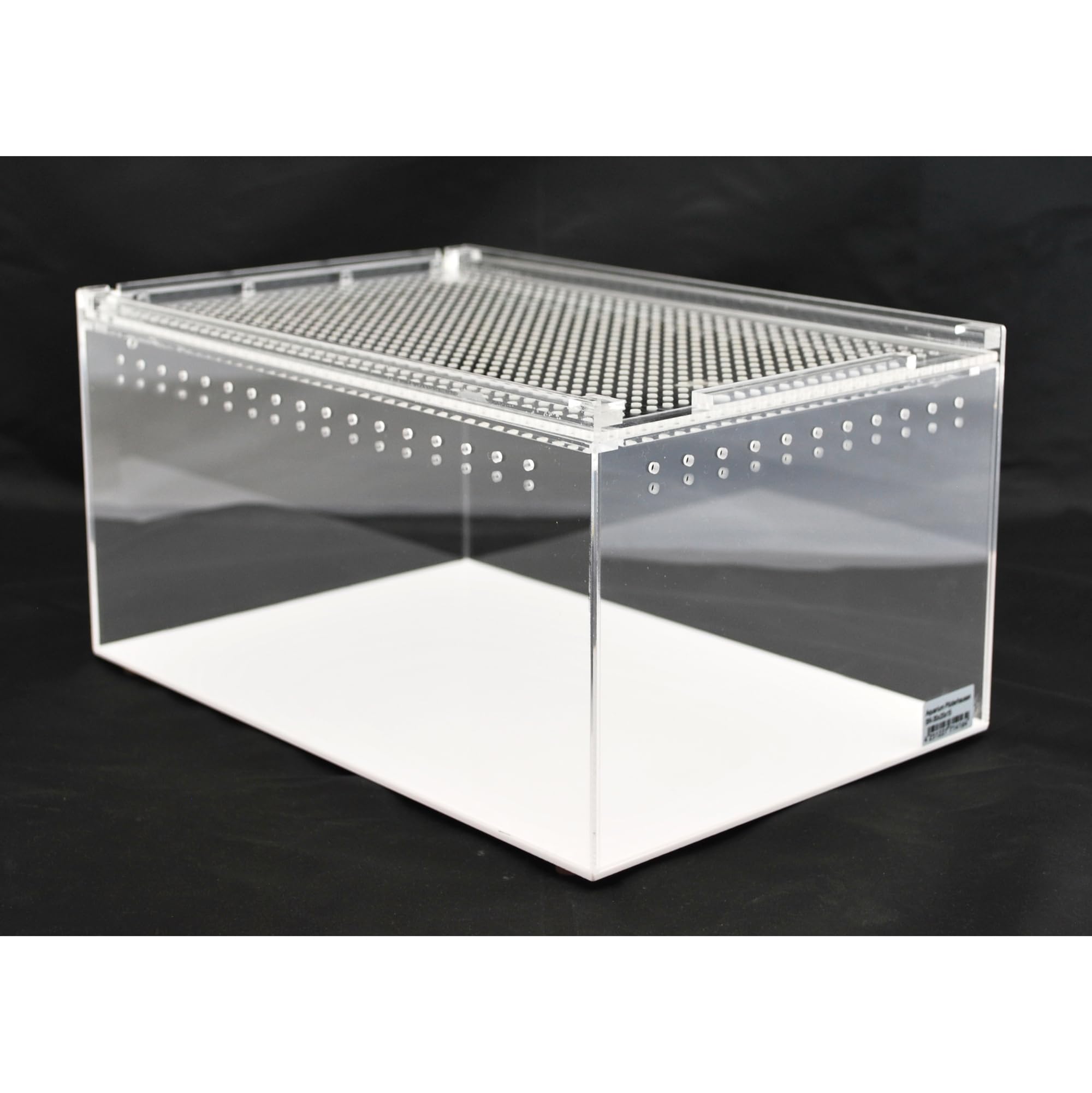 Acryl- Glas-Terrarium 30x20x15 cm für Futtertiere, Reptilien, Amphibien