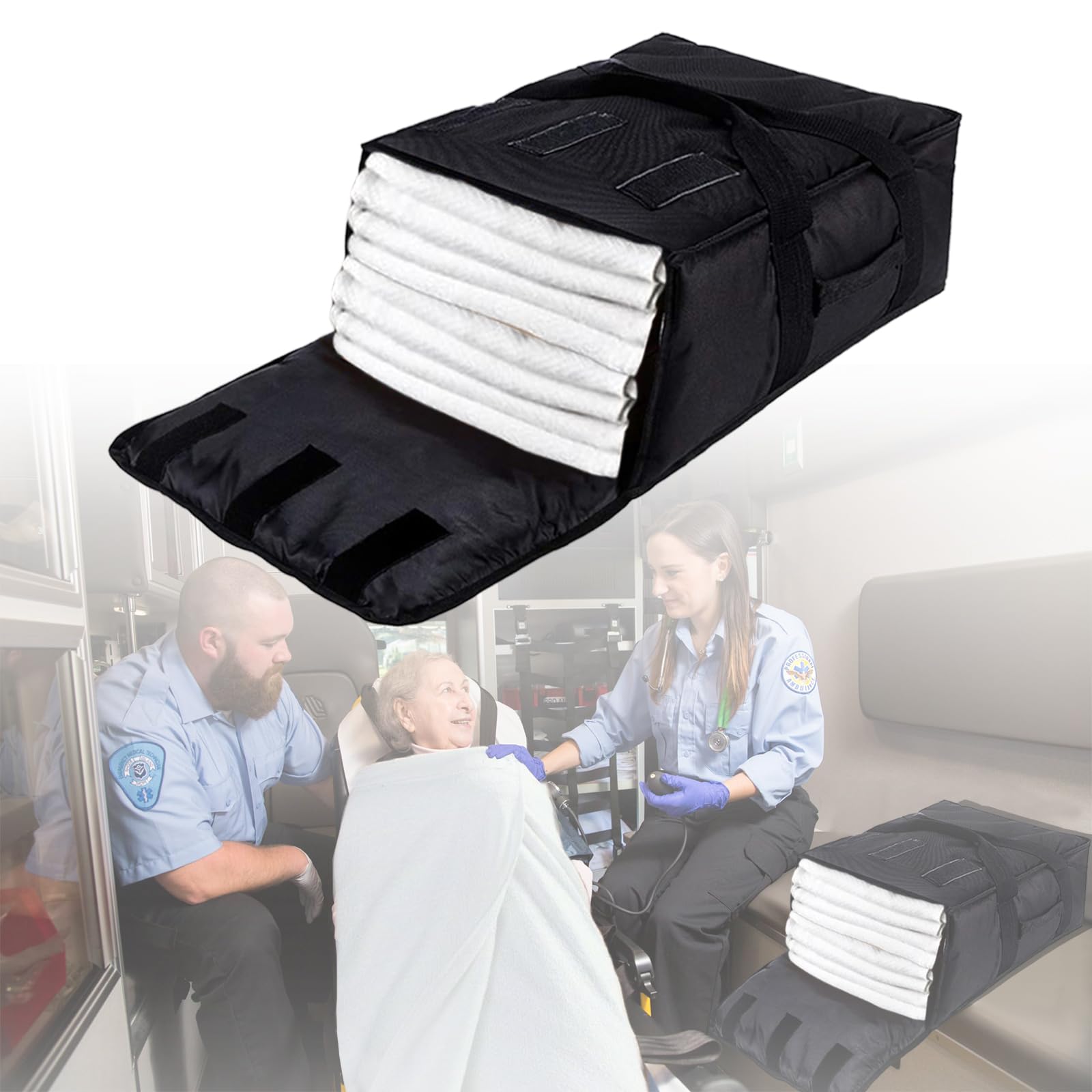 Photo 1 of Blanket Warmer Bag for Clinics, EMS, Ambulances, OB Offices - Clinic Warming Accessory, Holds 7~9 Blankets, 21" W x 21" L x 8" H