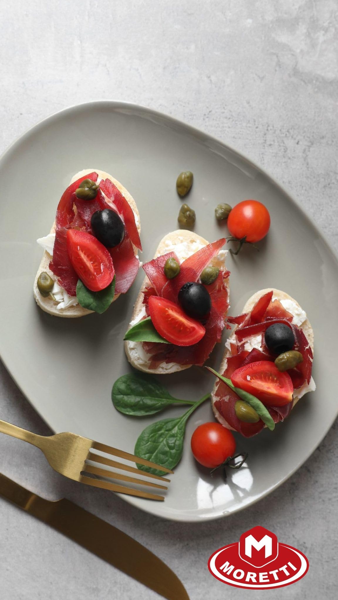 Moretti® Bresaola Punta D'anca - Senza Glutine E Senza Lattosio - Salume Di Alta Qualità - In Sottovuoto (2Kg)