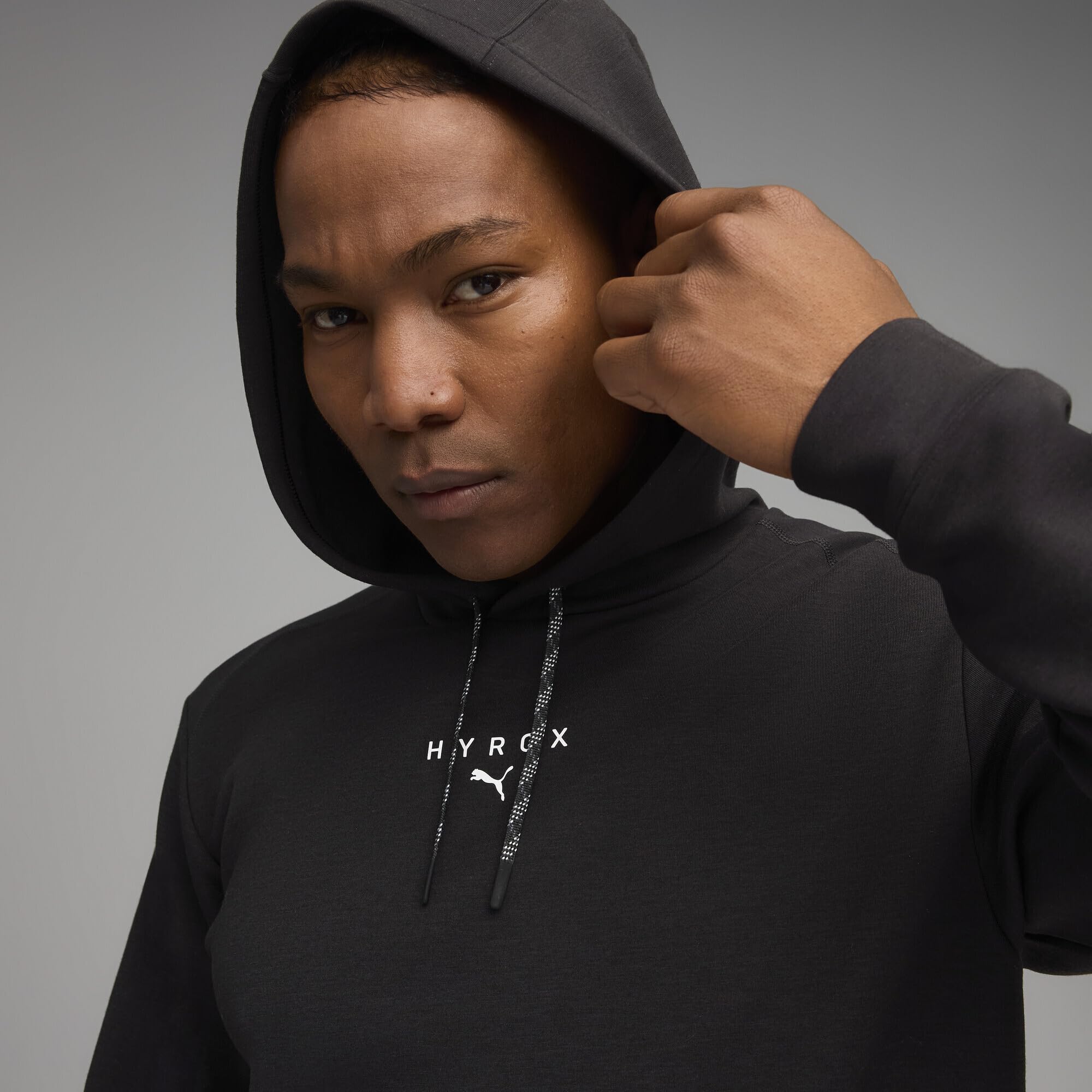 PUMA Sudadera con Capucha para Hombre M X Hyrox Cloudspun