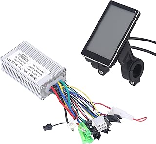 LARIAU 36V 48V 350W Motor Brushless Controller Kit,Brushless Motor Controller with M5 LCD Display for Electric Bike