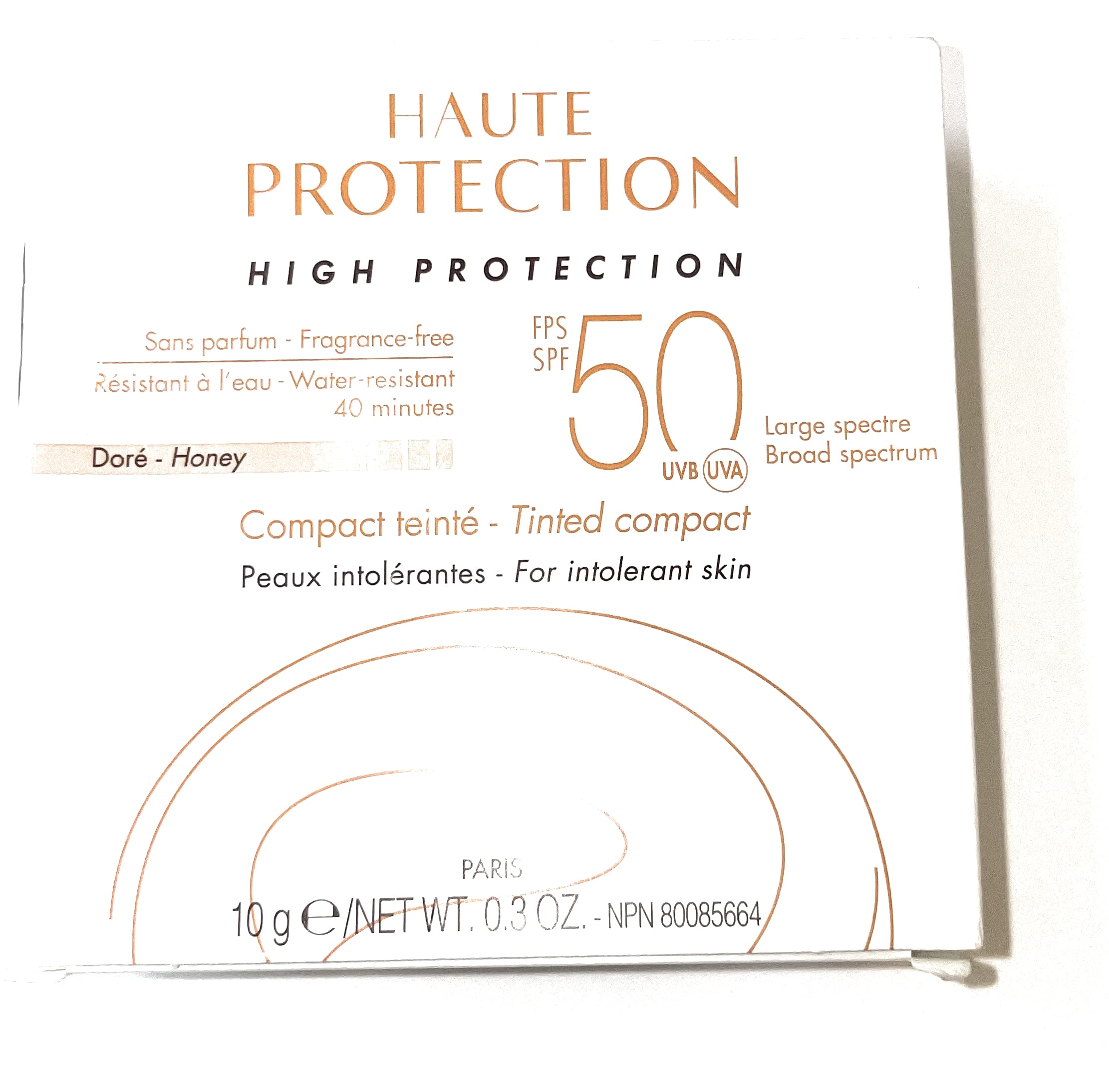 AVENE Maquillaje Compacto Dorado SPF50+ 10G