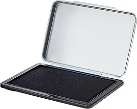 Almofada Carimbo N 3 Mp 773 Preto Tampa Metal 110854