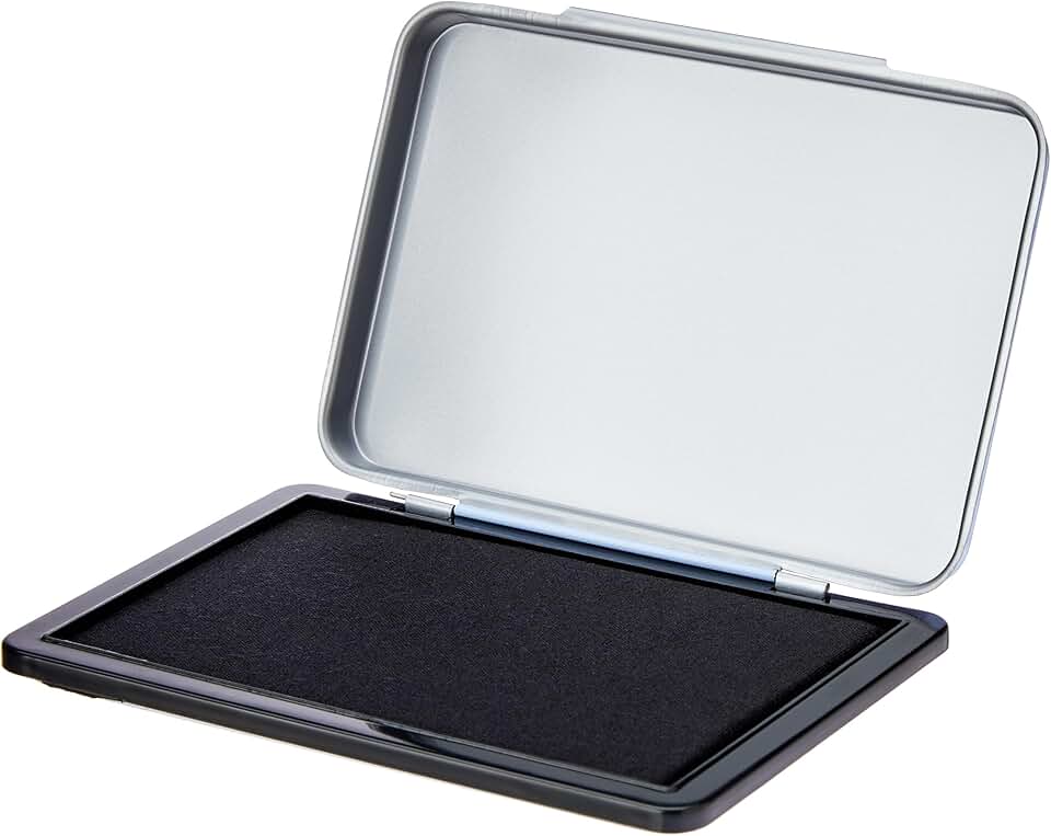 Almofada Carimbo N 3 Mp 773 Preto Tampa Metal 110854