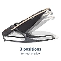 Vista 5 de Maxi-Cosi Kori - Asiento mecedor de bebé 2 en 1 para bebés, silla mecedora de bebé, portátil para bebés, grafito clásico