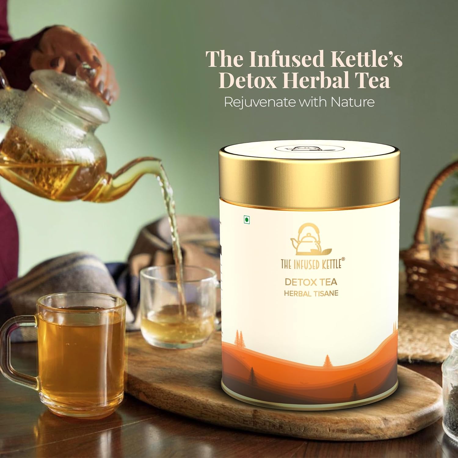 Buy Now The Infused Kettle Premium Ayurvedic Detox Green Tea | Gut R... 1 Buy Now The Infused Kettle Premium Ayurvedic Detox Green Tea | Gut R...