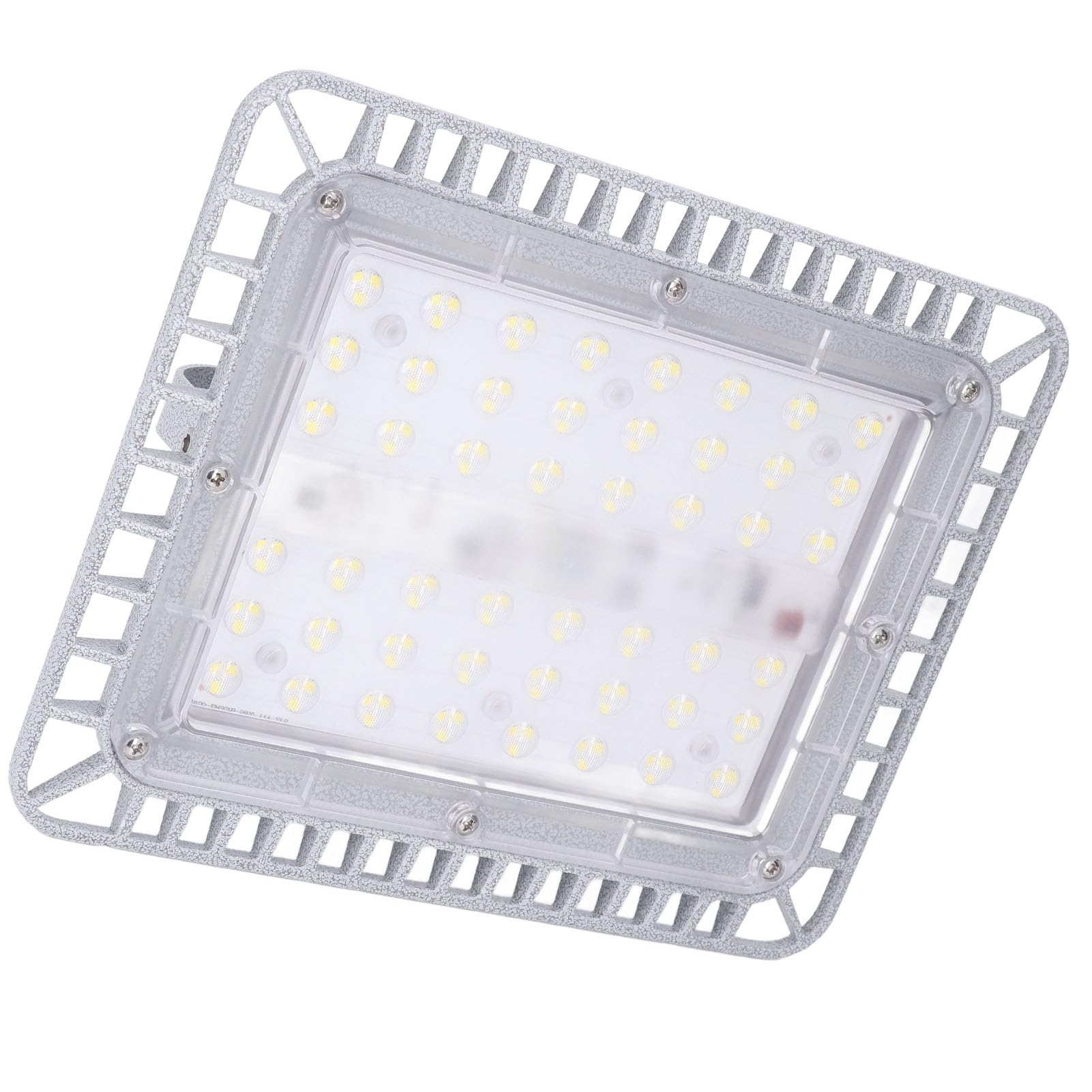 Eujgoov 12000LM 100W LED Przeciwwybuchowe światło Przenośna Typu High Bay z Odlewem Aluminiowym IP66 5000K Światło Dzienne Białe dla Tuneli Kopalnianych Magazyny Warsztaty