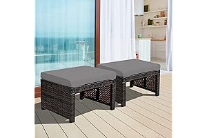ORALNER Patio Foot Stools: Elevate Your Outdoor Comfort with Style