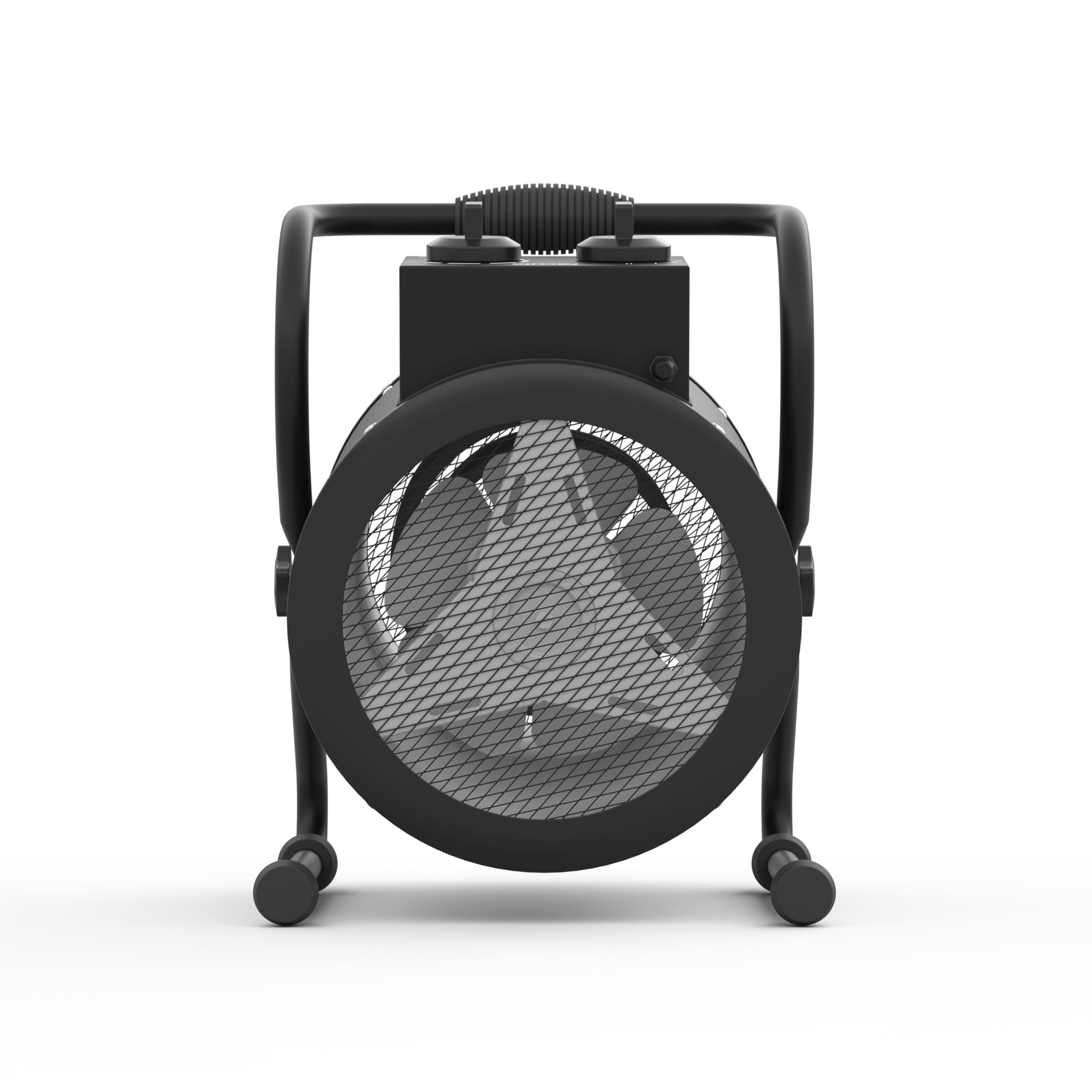Fácula - Cañón Eléctrico Industrial Etna 3000W | Ventilación + Calefacción | Termostato regulable | Asa