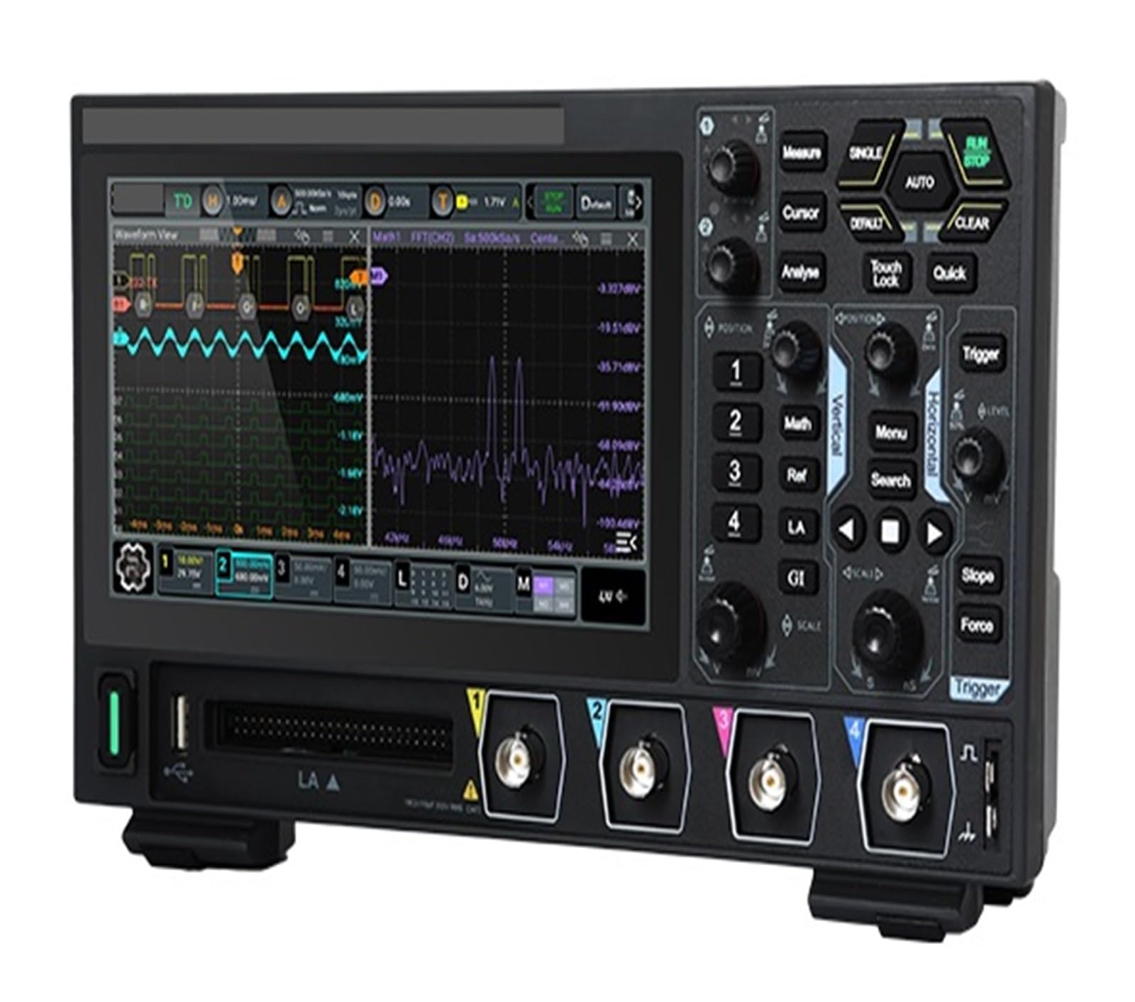D-HO914 Osciloscopio Digital D-HO914S D-HO924 D-HO924S 4 Canales 125/250MHz 12 Bit 1.25GSa/Seg 50MPts Profundidad(DHO924S,EU)