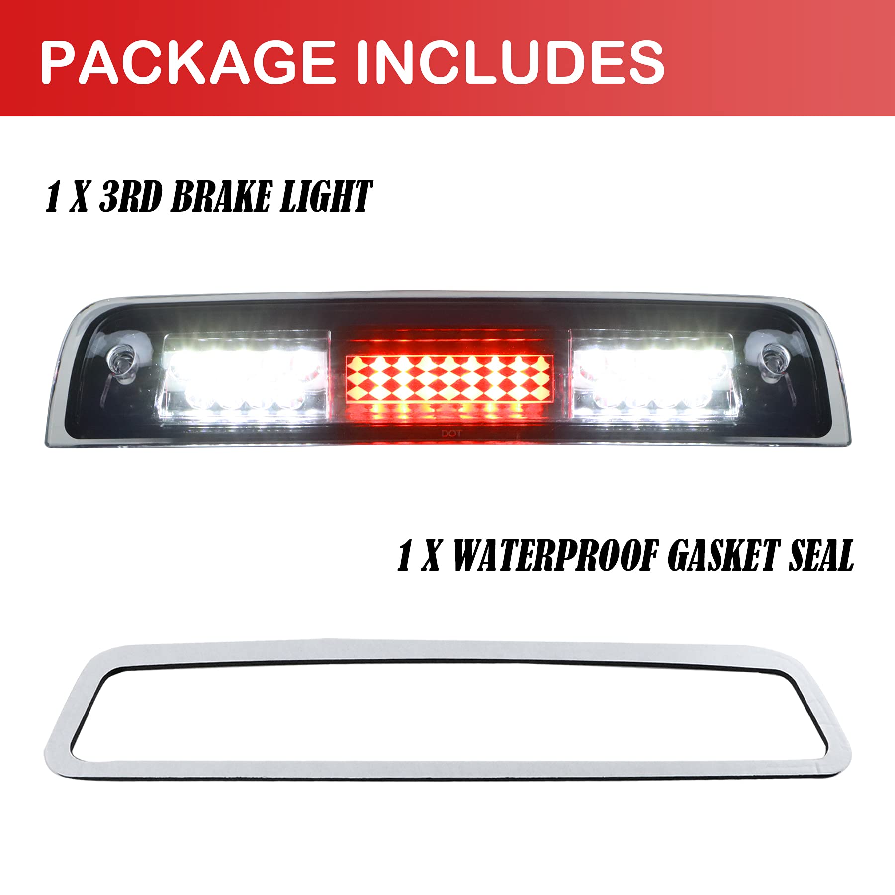 Purchase Dodge Ram Third Brake Light Cover In Newport, Pennsylvania, US - Foto 6