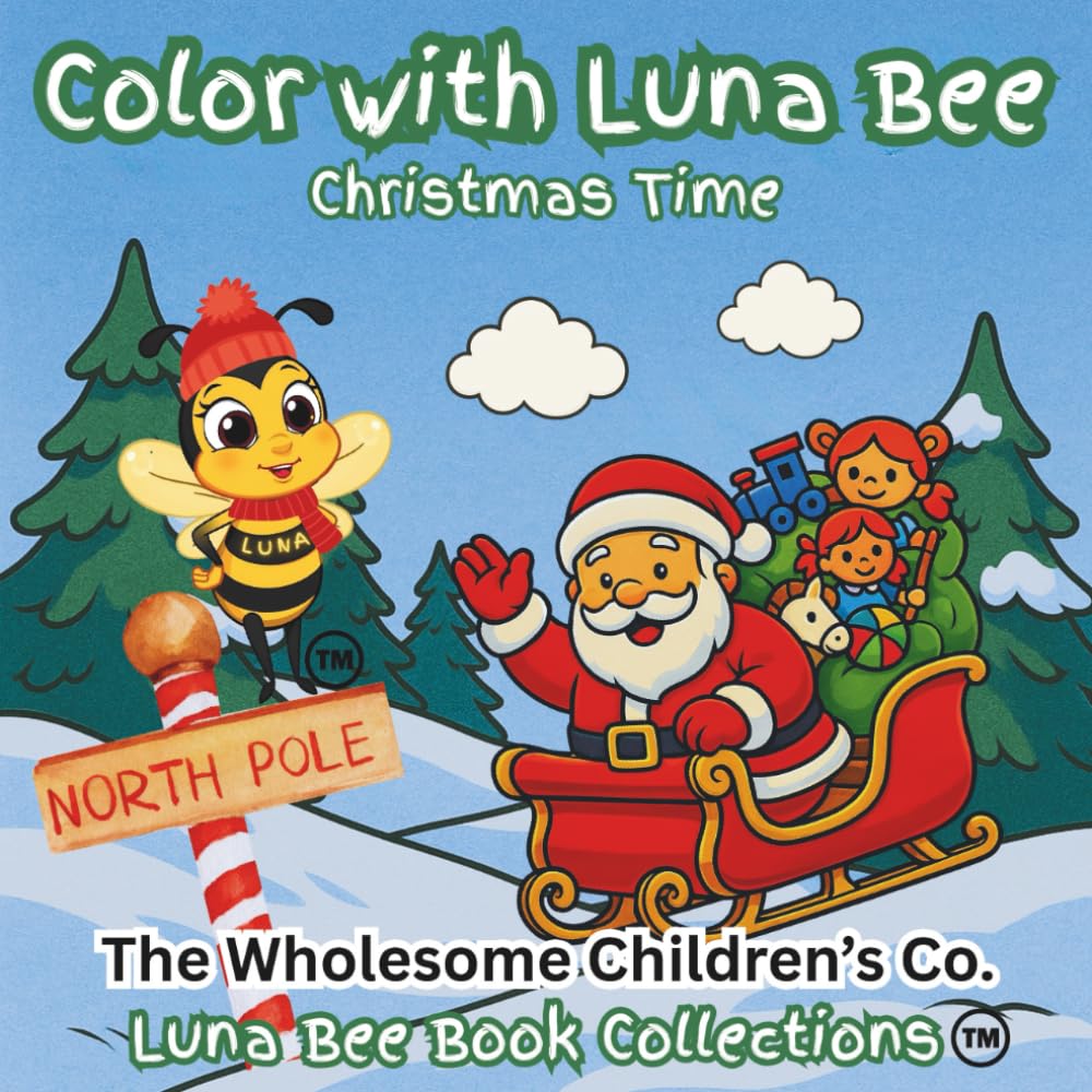 Color with Luna Bee: Christmas Time