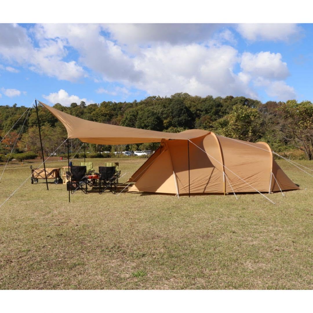 Amazon.co.jp: IGNIO イグニオ トンネルテント ヘキサゴンタープセット 