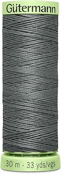 Top Stitch Heavy Duty Thread 33 Yards-Rail Grey