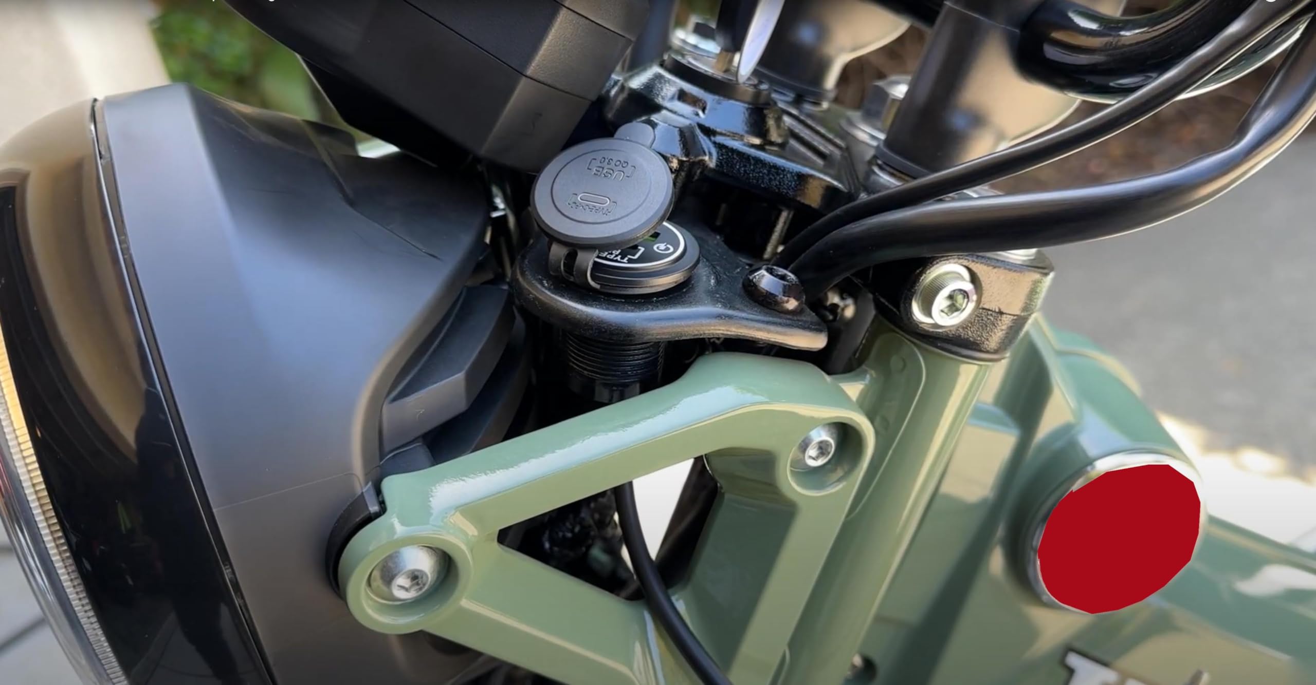 Fsdatongdazi Motorcycle Adapter Accessory Kit w/Harness Compatible with Trail 125 CT125 Hunter Cub 125 (2019-Current)