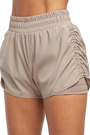 Marika Womens 3" Nyla Stretch Pocket Running Short