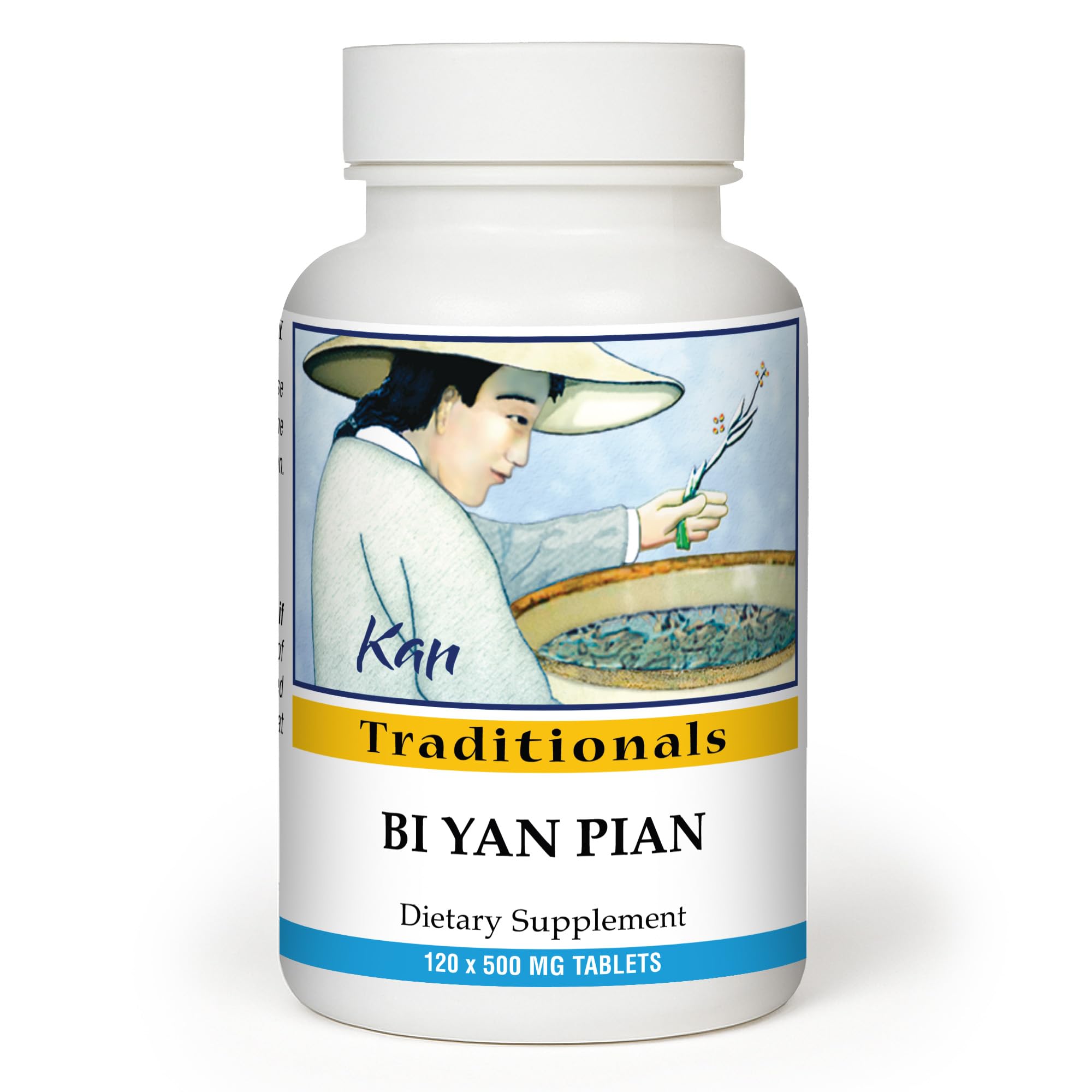 Kan Herb Company Bi Yan Pian – Traditional Chinese Herbal Formula for Sinus Health, Supports Clear Nasal Passages, Eases Seasonal Discomfort, Herbal Supplement, 120 Tablets