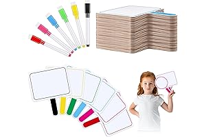 Henoyso Dry Erase Answer Paddle White Board Kit