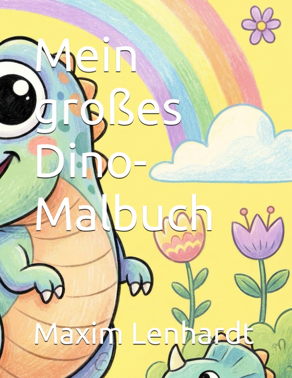 Mein großes Dino-Malbuch