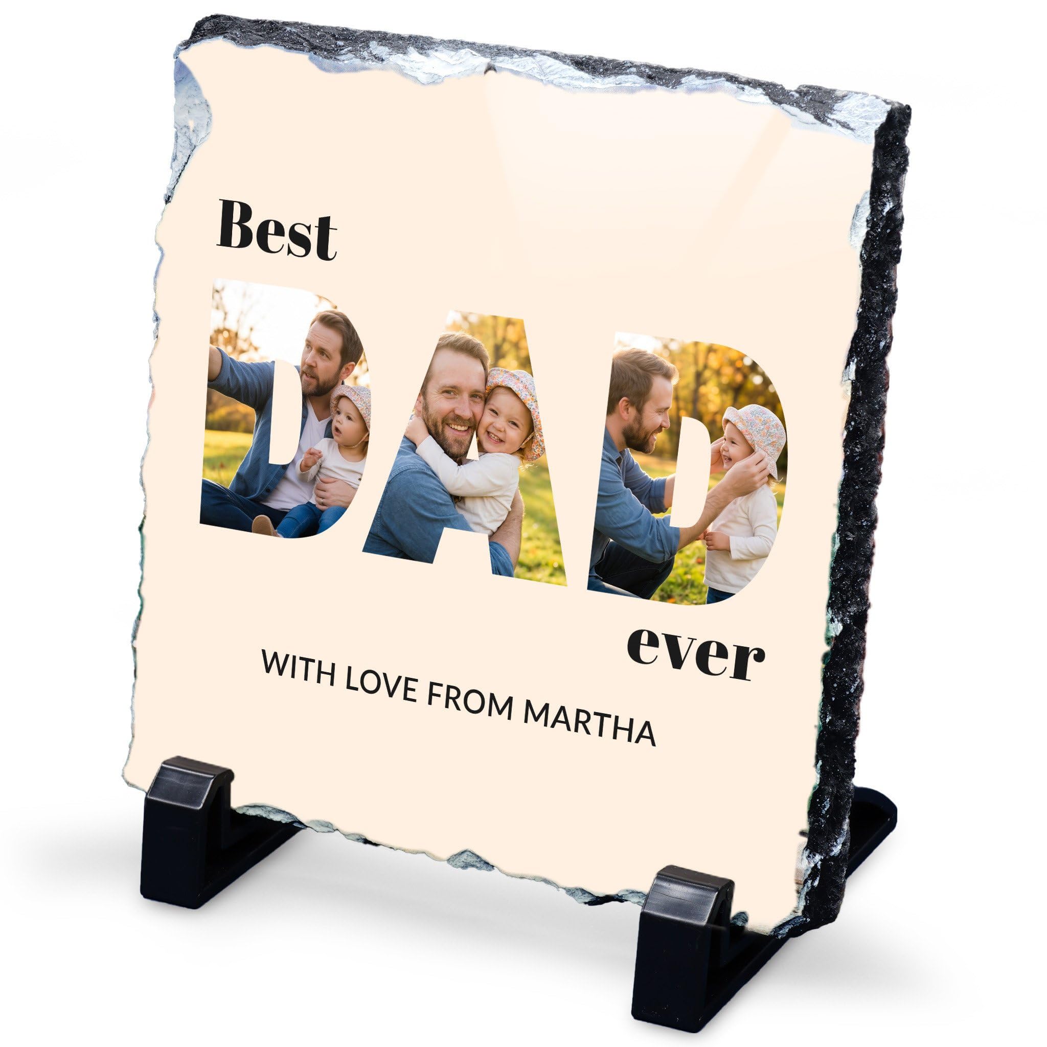 ArtPix 3D Personalized Picture Slate Frame