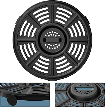 Replacement Air Fryer Tray for Ninja AF101, Air Fryer Accessories for Ninja AF101, AF150 and AF161,Grill Pan for Ninja FD401 Foodi OP300 to OP500 Crisper Plate Replacement