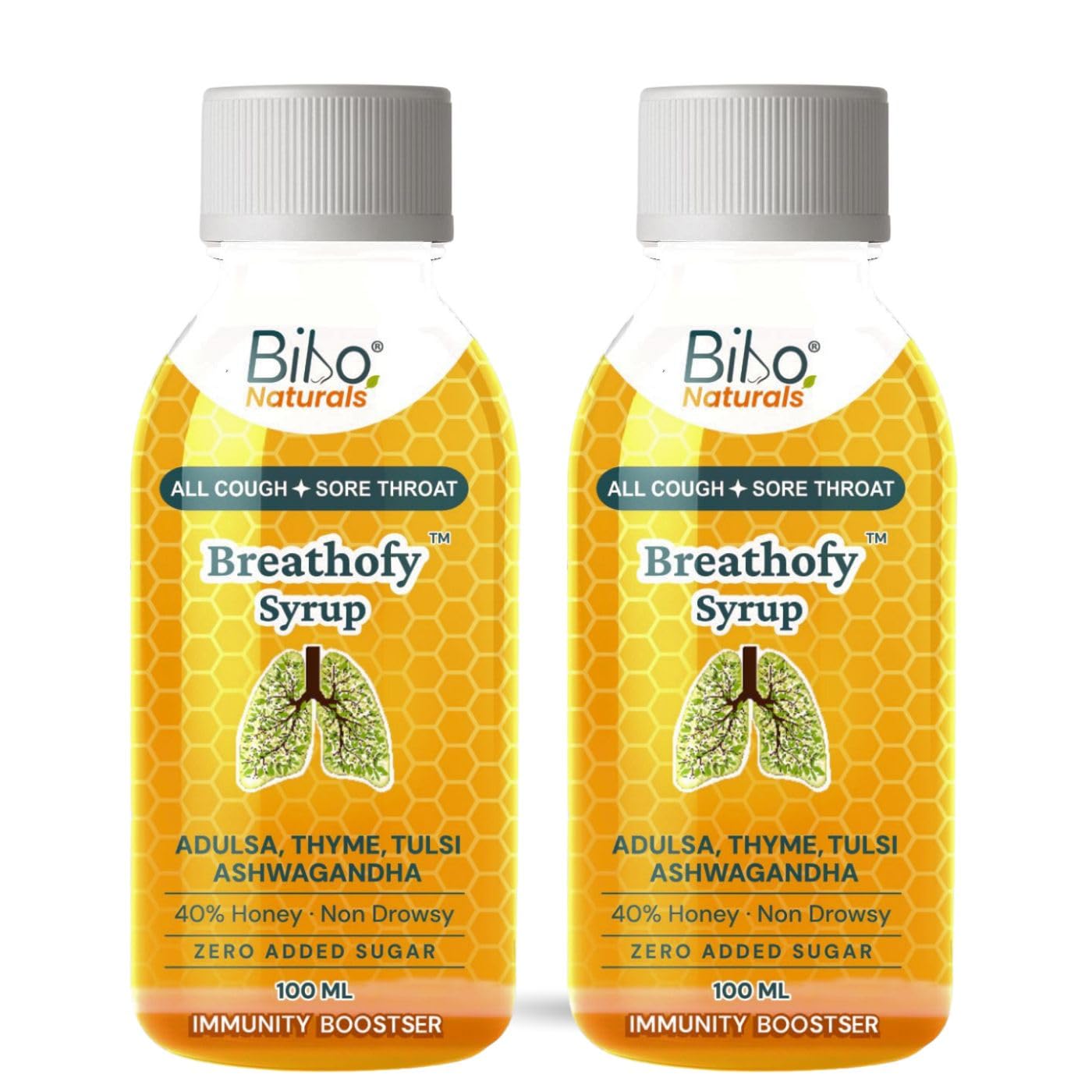 - Cough Syrup | Natural Product - Zero Side Effects | Premium Ayurveda - Immunity Protector | Pack of 100ml