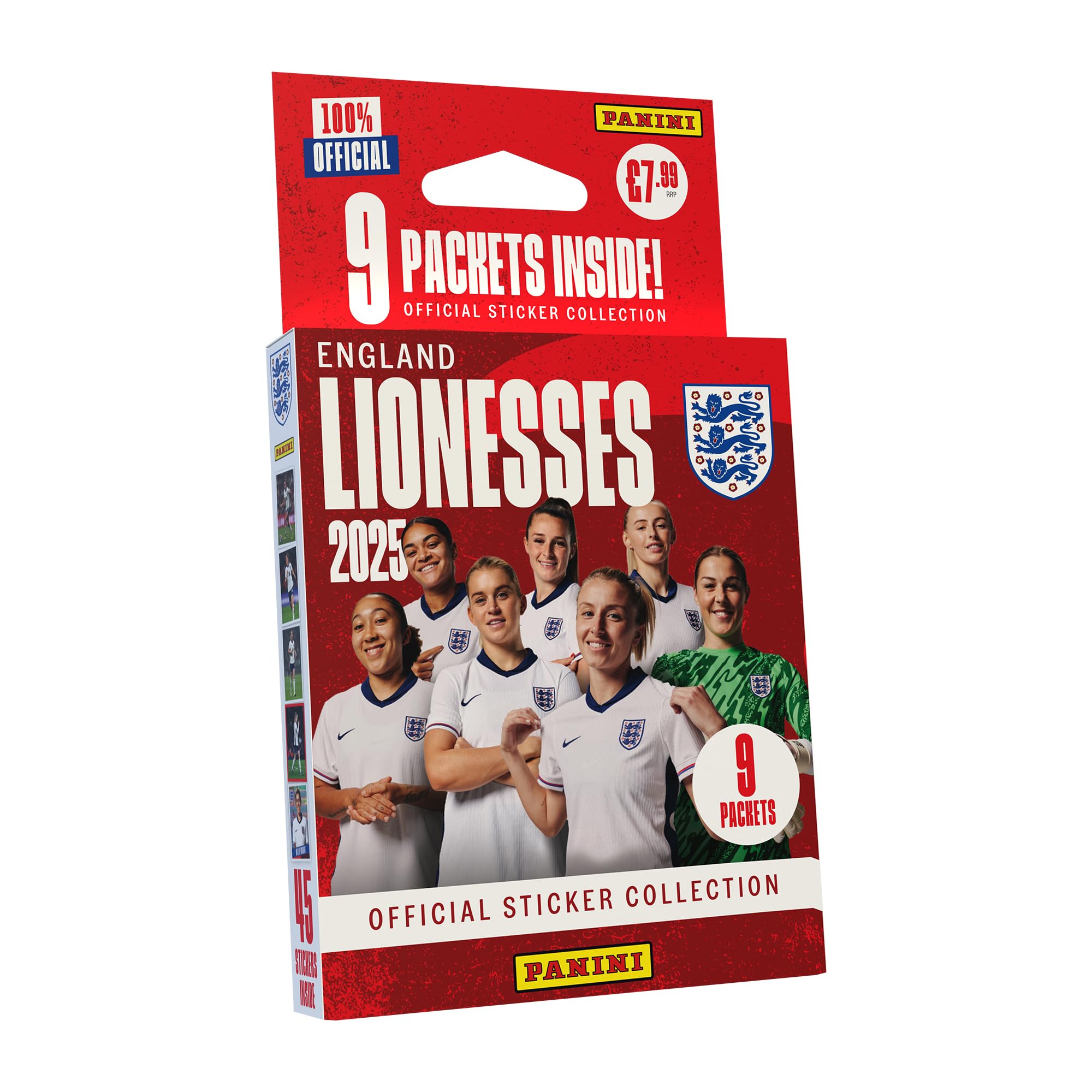 England Lionesses Official Sticker Collection 2025 - Multiset