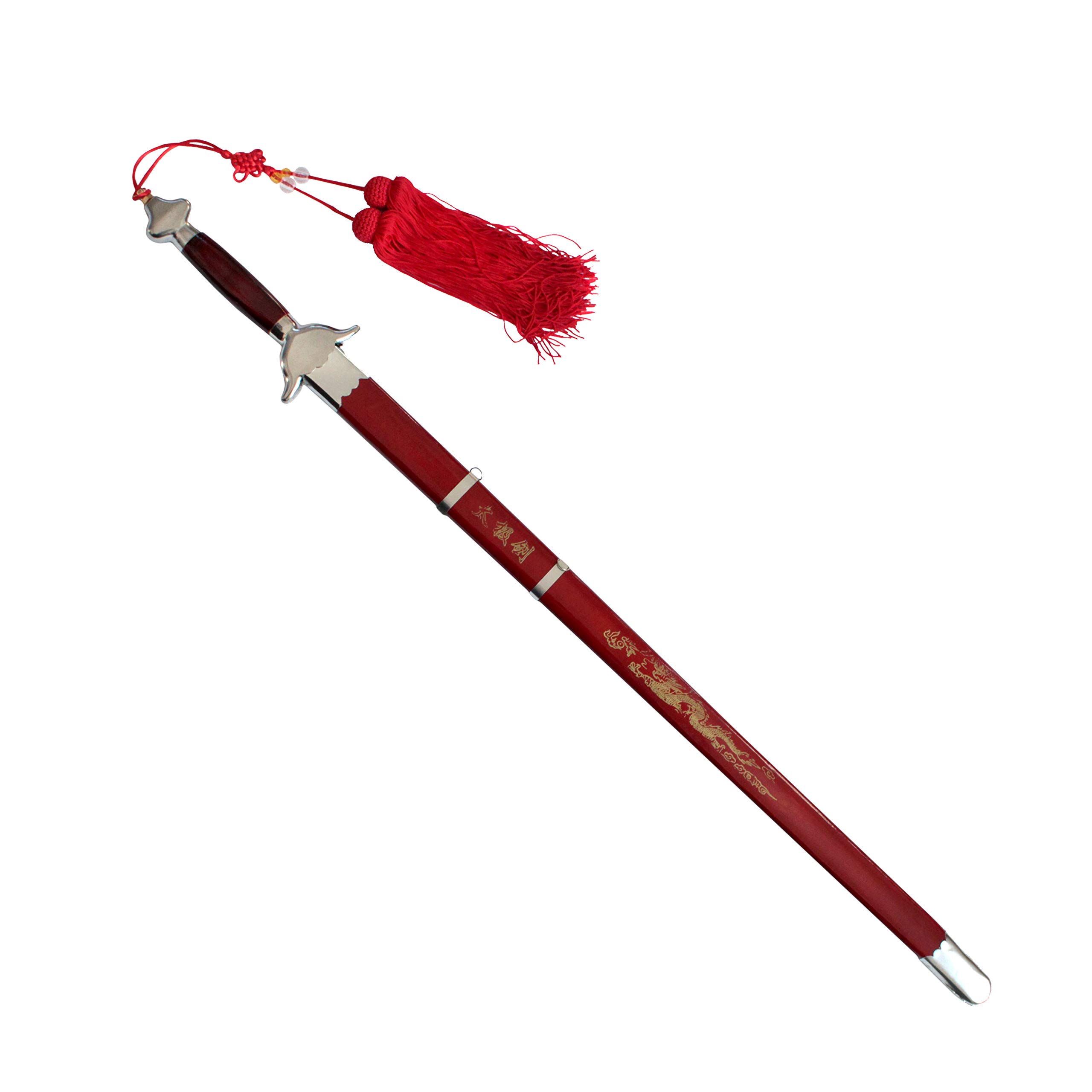 DEPICE Jian Schwert für Tai Chi Taiji - Klinge 30" / 72 cm, gesamt 91 cm, ca. 400 g
