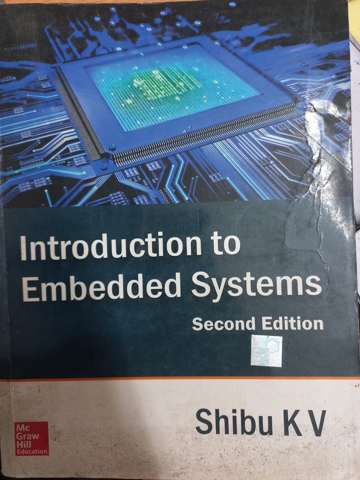 Introduction To Embedded Systems|2nd Edition : K.V. Shibu: Amazon.in: Books
