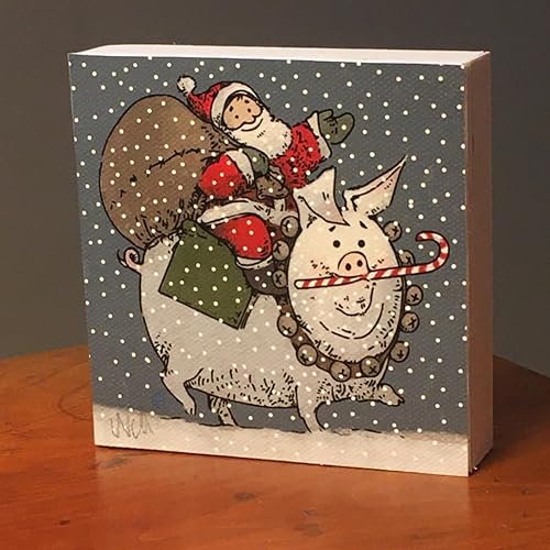 Miniatura 7 de ZOENHOU 10 tableros de lienzo de madera de 8 x 8 pulgadas, lienzo de madera cuadrado sin terminar, paneles de madera acunados para pintar, verter