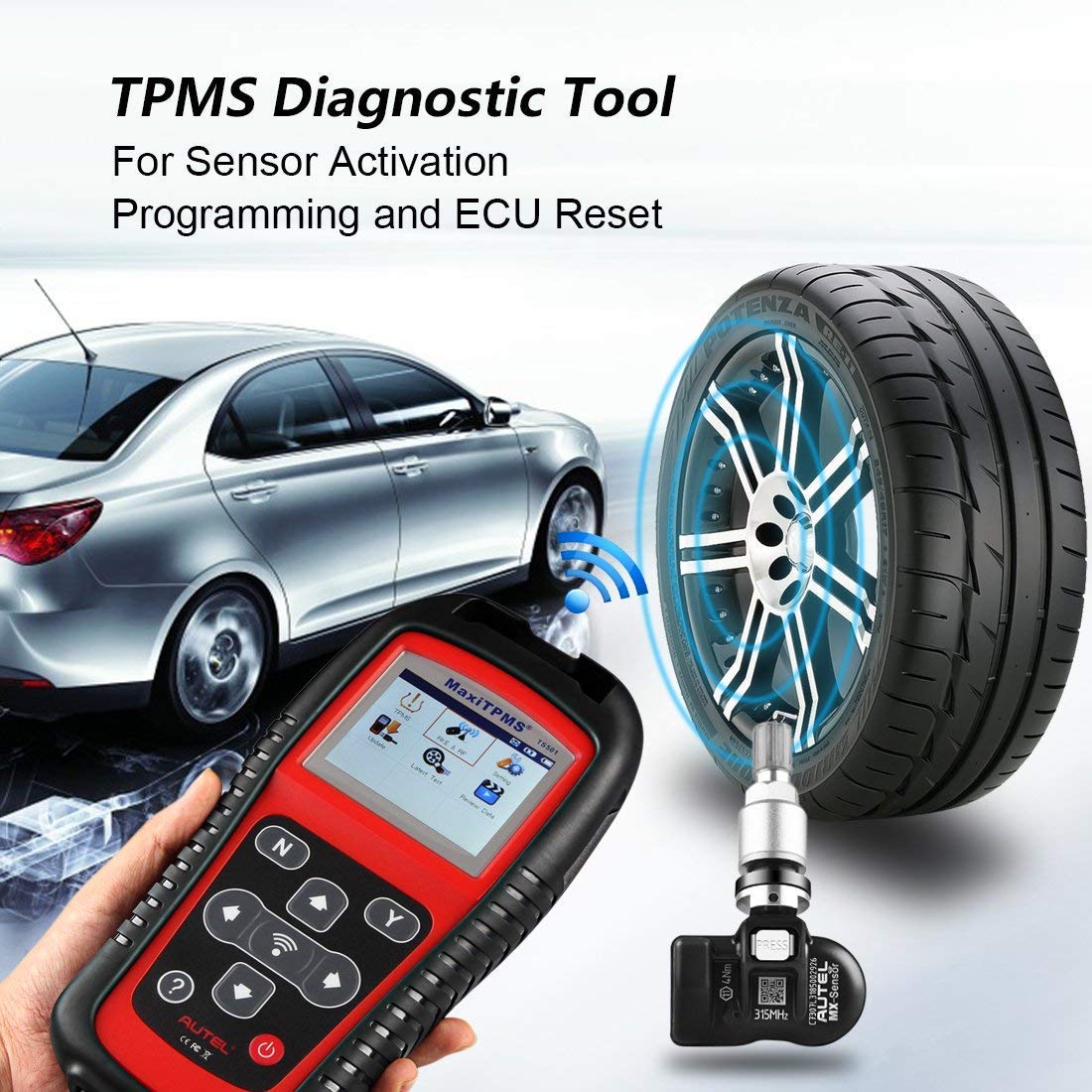 Buy Autel MaxiTPMS TS501 TPMS Relearn Tool Automotive Scan Tool with