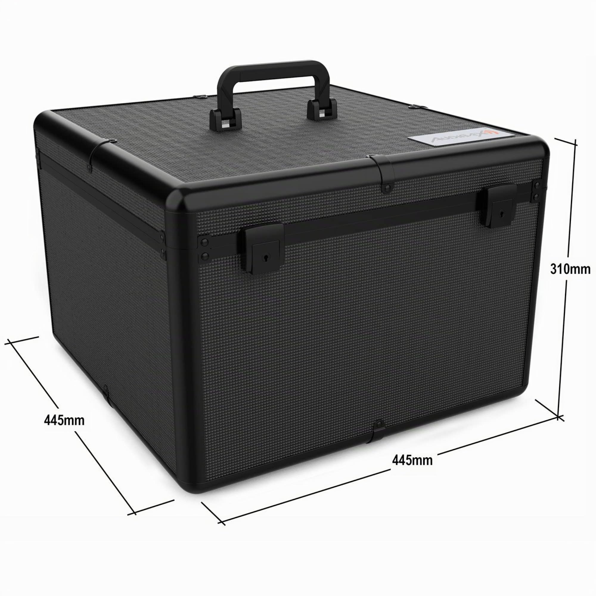 Audibax Pro-PAR Maleta Flight Case para 4 Focos PAR 56 y Cabezas Móviles (LM70, Iowa 70, Boston)