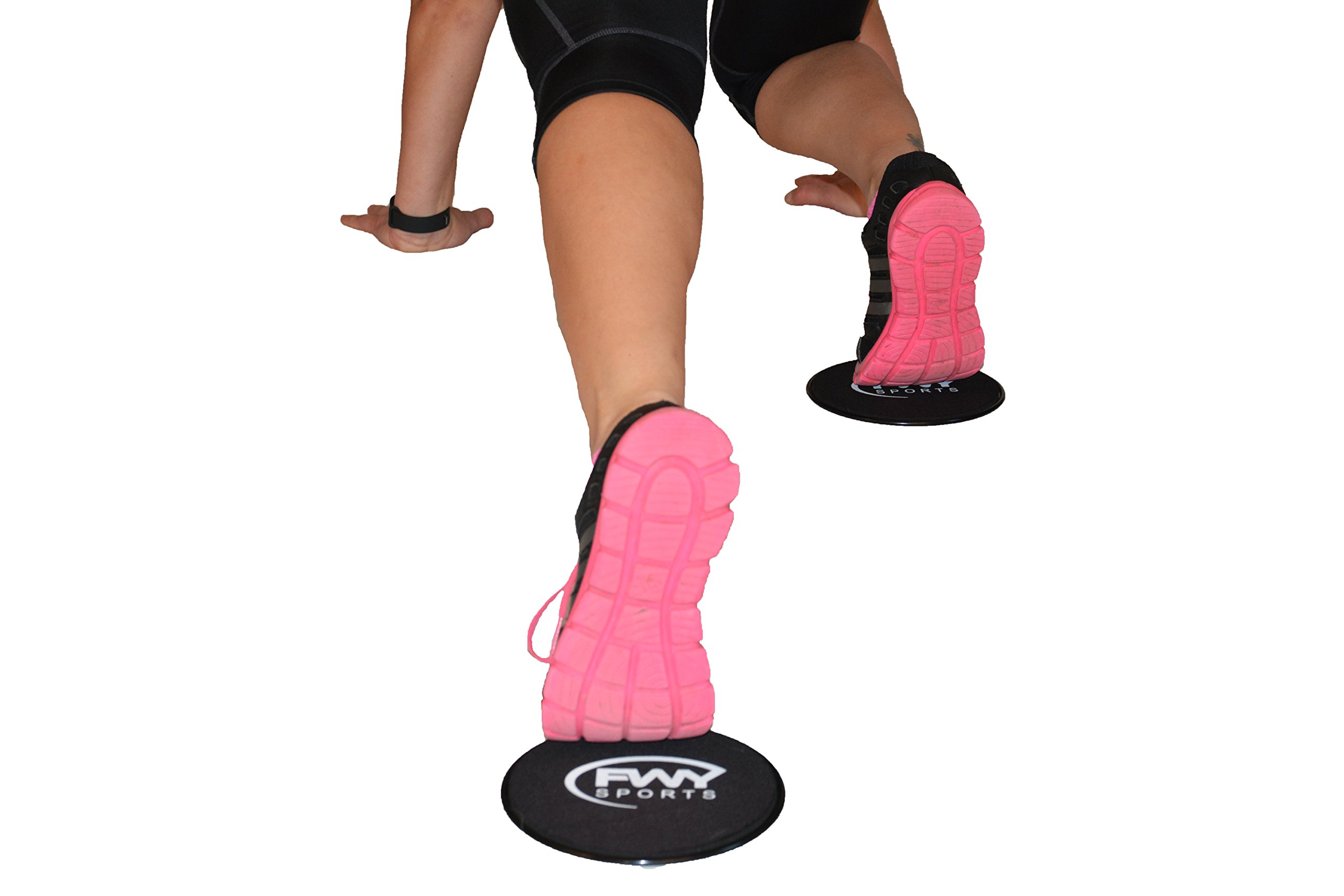 FWY sports Core Sliders, Workout Gliding Discs for Fitness, Exercise