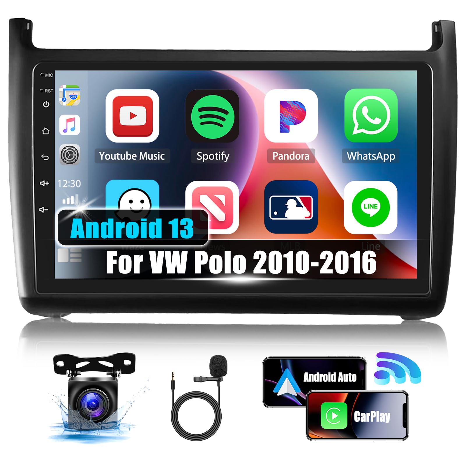 Autoradio Android 13 Per Fiat Punto E Linea | 7 Pollici Touch, GPS, Bluetooth, WiFi - 1+32GB - Foto 2