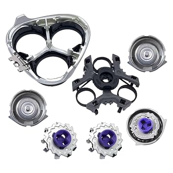 Upgraded Complete HQ8 Replacement Head Assembly for P-hilips No-relco 7310XL 7315XL 7325XL 7340XL 7345XL