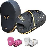 Vista 7 de Mytra Fusion Boxing Pads - Focus Mitts MMA Muay Thai Boxing Mitts for Kickboxing Training and Martial Arts
