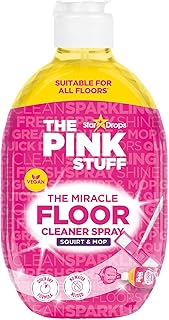 The Pink Stuff Miracle Floor Cleaner Spray (750ml) - No Bucket or Water Needed - Vegan Friendly - Spray Floor and Mop Clean