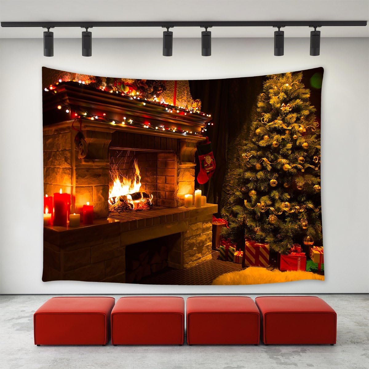 Fireplace Tapestry 2025