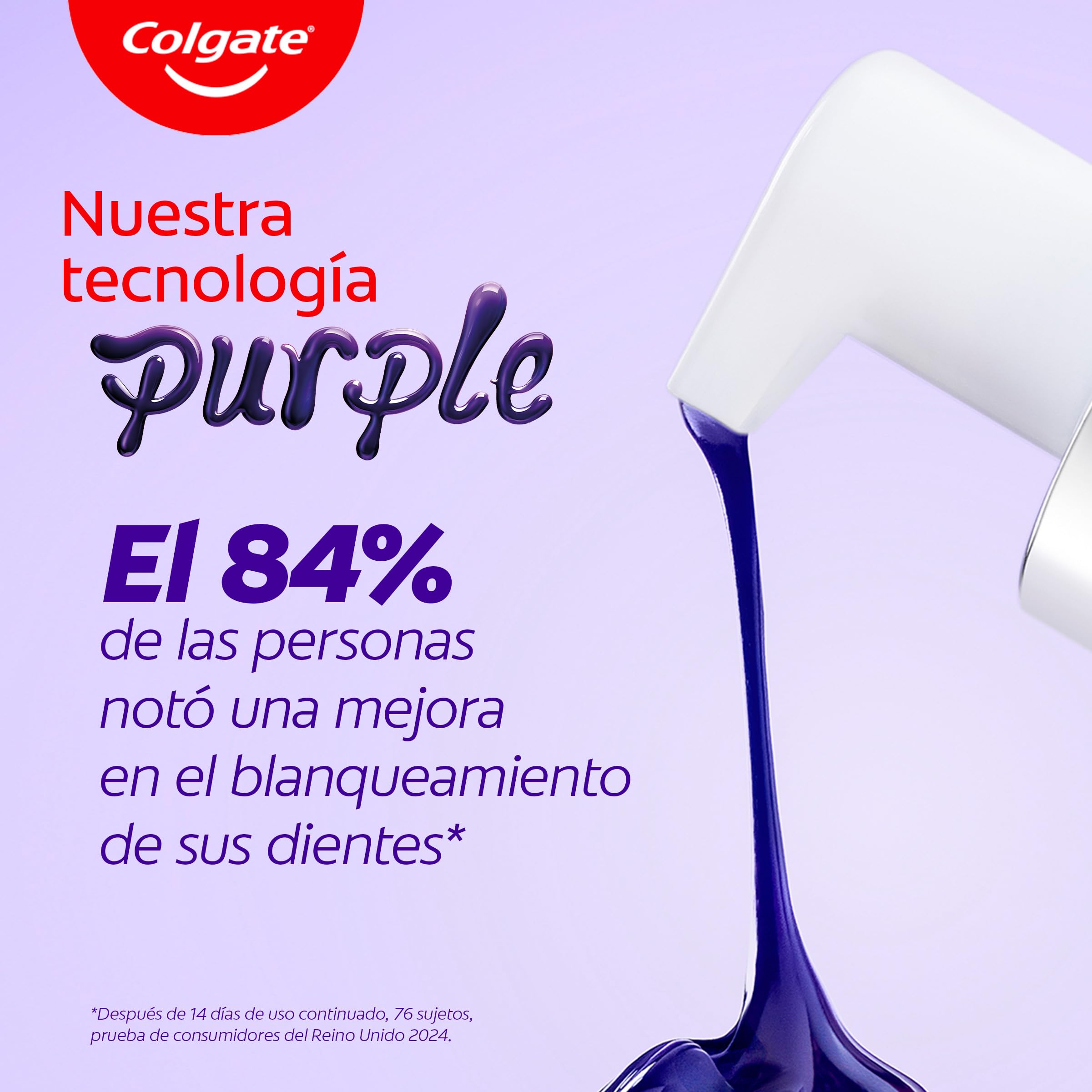 Colgate Max White Sérum Morado 40ml, Blanqueador Dental Instantáneo sin Flúor, Blanquea Instantáneamente, Fórmula de Doble Acción para Corrección del Color y Resultados Blanqueadores Duraderos — view 10