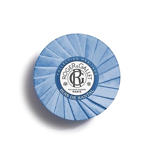 ROGER & GALLET Bois de Santal Jabón Set de Regalo (3 x 3.53 oz  SANDALWOOD HOLIDAY SET 3 JABONES X 3.5 OZ.