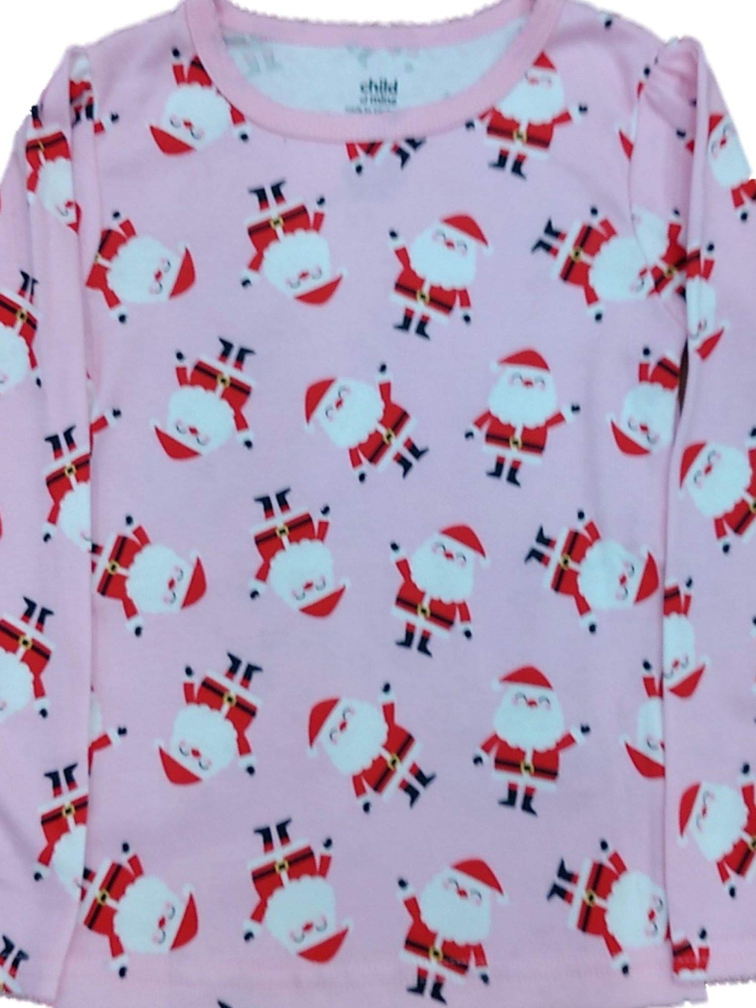 Carter's - Juego de pijama de algodón para niños pequeños y bebés, color rosa