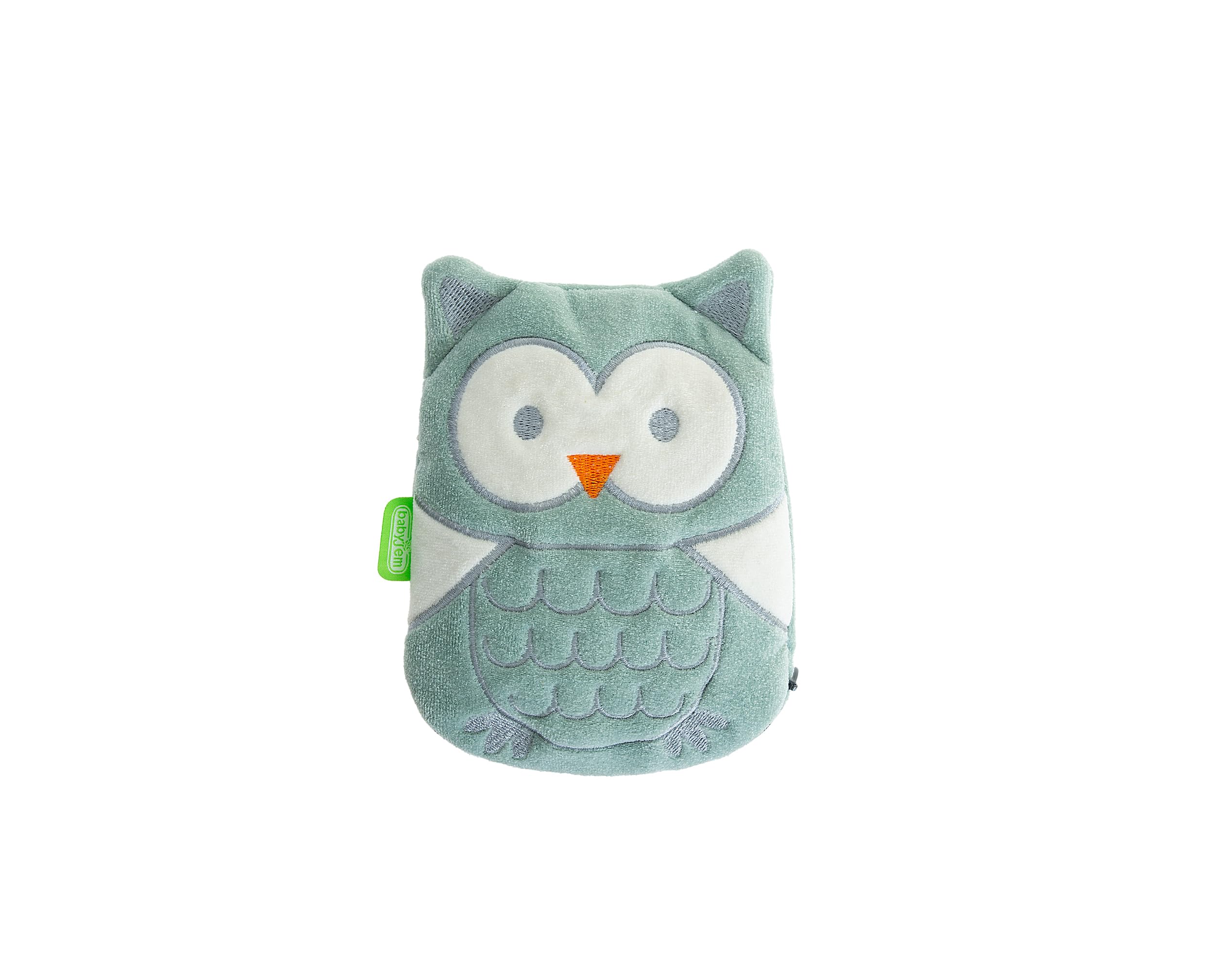 Babyjem Owl Cherry Stone Pillow Heat Cushion for Babies, Dark Pink