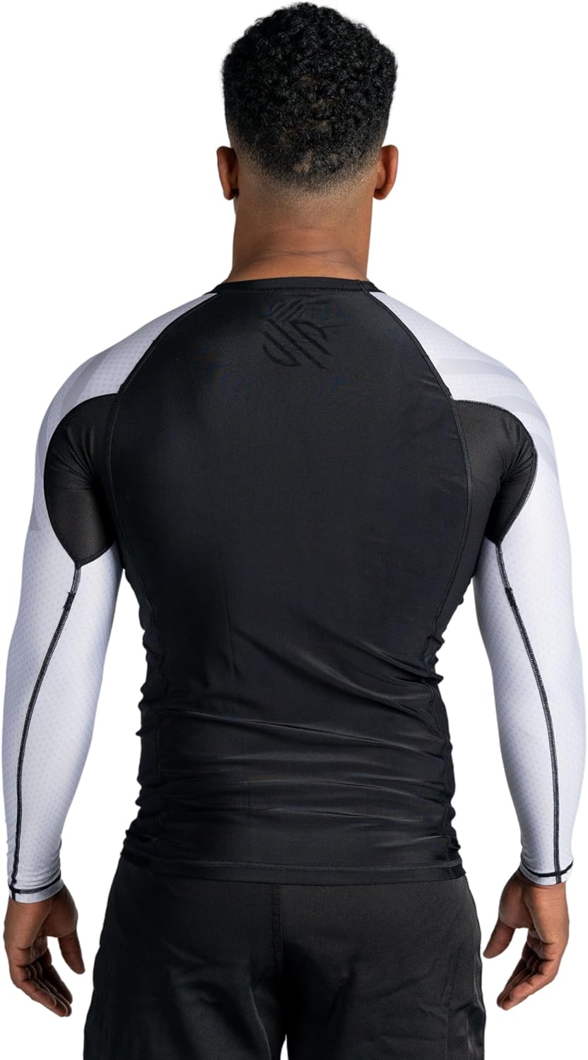 Sanabul Essential Long Sleeve Compression Training Rash Guard for MMA BJJ Wrestling Grappling and No Gi Jiu Jitsu rashguard - Image 7